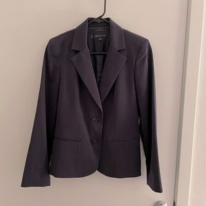Anne Klein Navy Stretch Blazer